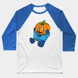 Cute crying pumpkin head Baseball T-Shirt